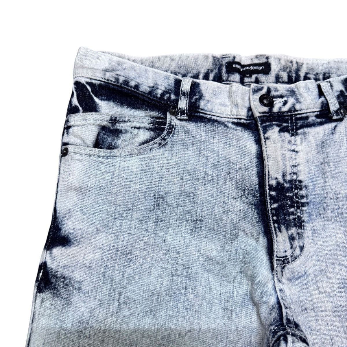 semanticdesign Semantic Design Acid Wash Denim Skinny Jeans Size US 30 / EU 46 - 4 Thumbnail