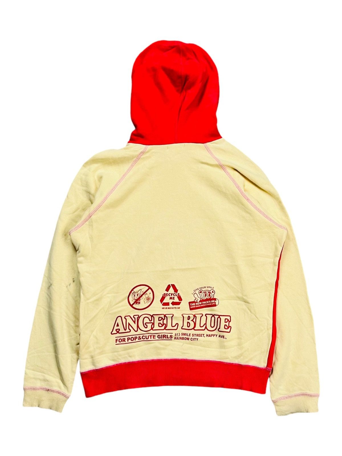 Angel Blue 2000s Angel Blue - Mascots Two Tone Hoodie Size US M / EU 48-50 / 2 - 2 Thumbnail
