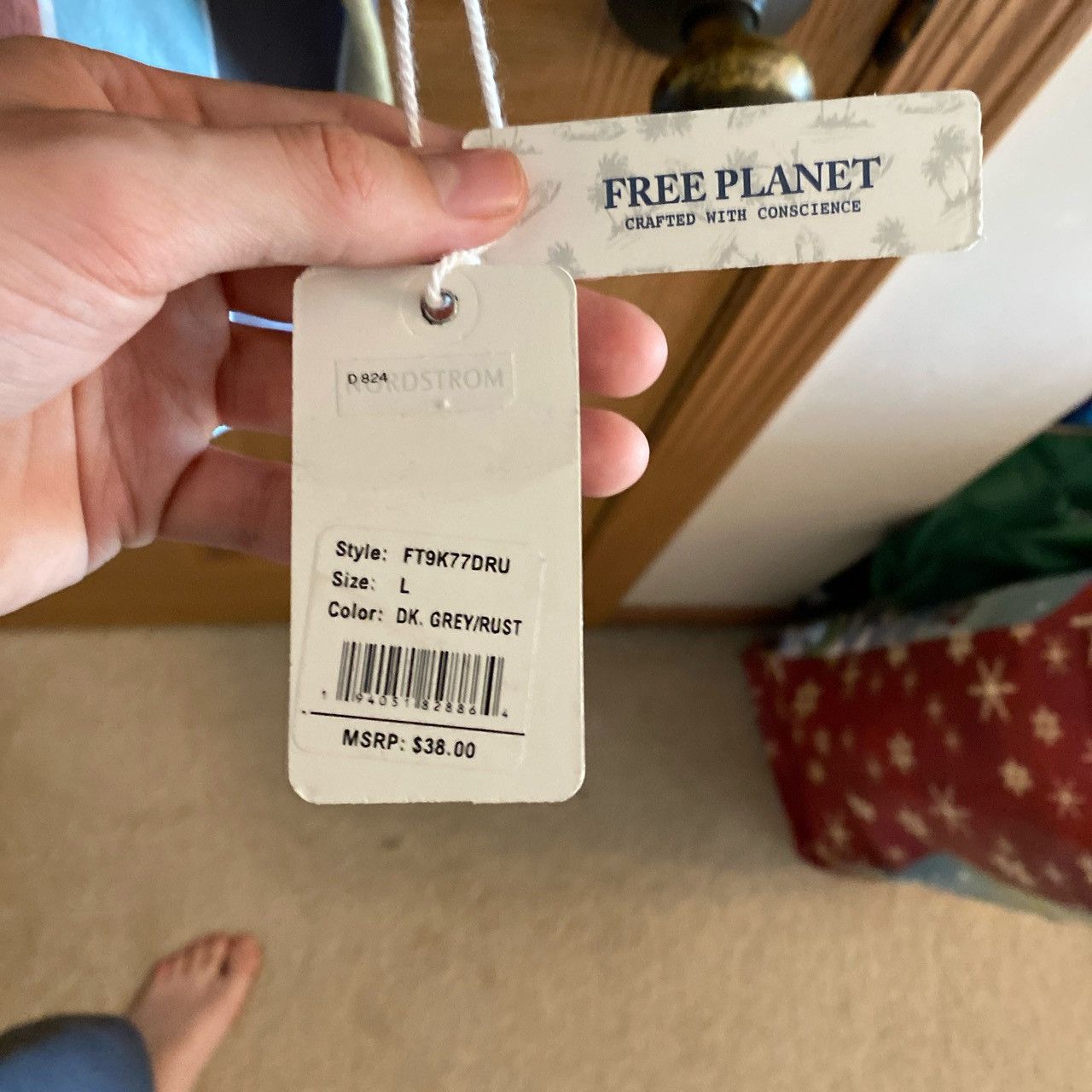 Free Planet Free Planet striped shirt Size US L / EU 52-54 / 3 - 4 Thumbnail