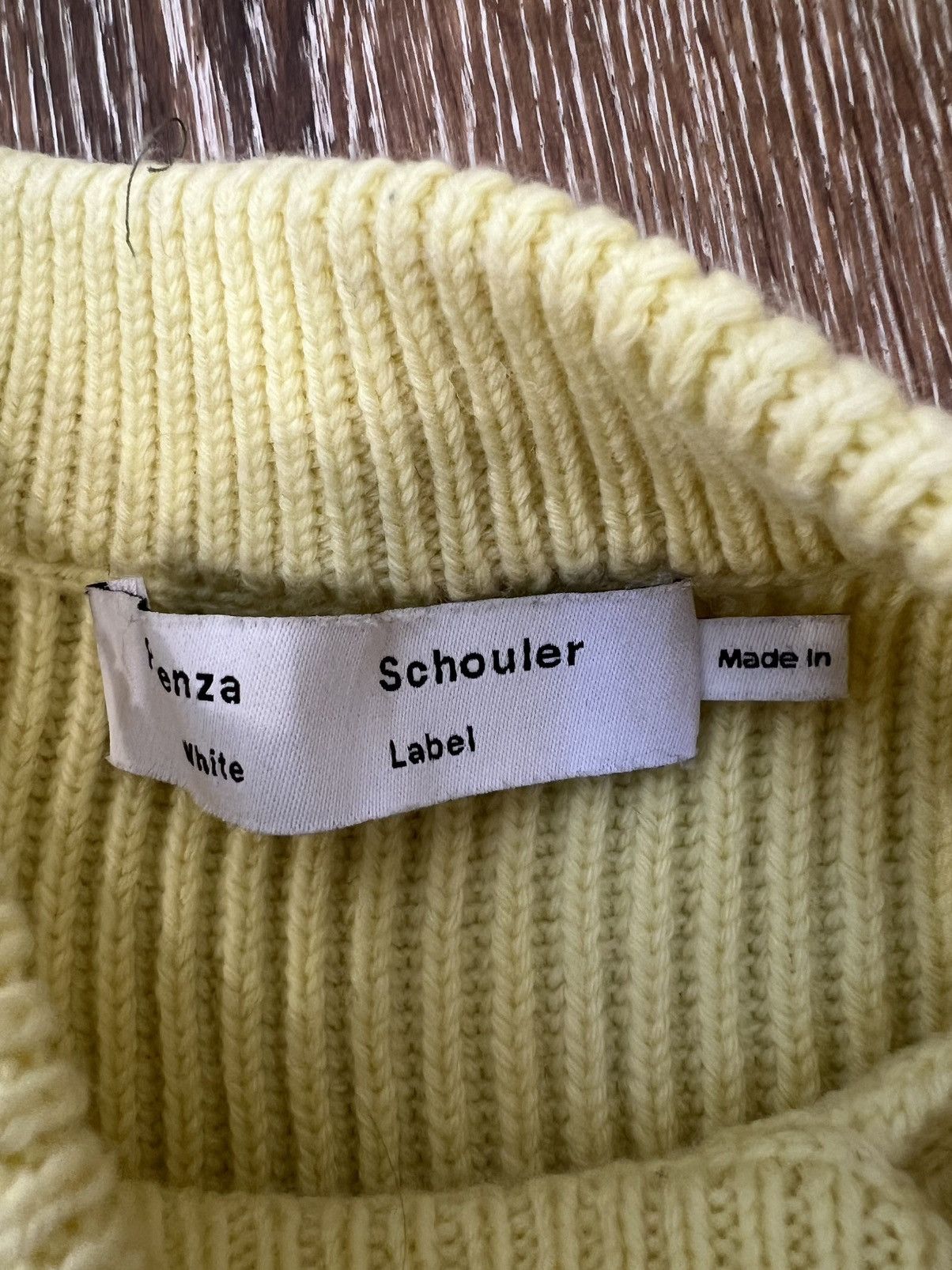 Proenza Schouler Proenza Schouler Chunky Rib Knit Sweater Size S / US 4 / IT 40 - 4 Thumbnail