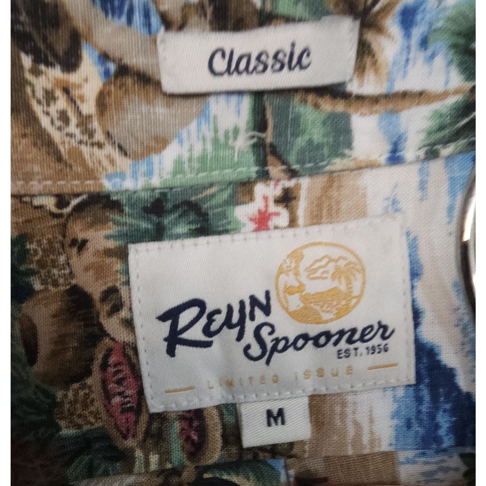 Reyn Spooner Reyn Spooner Hawaiian Ohana Luau Shirt Aloha Button Up M Size US M / EU 48-50 / 2 - 7 Thumbnail