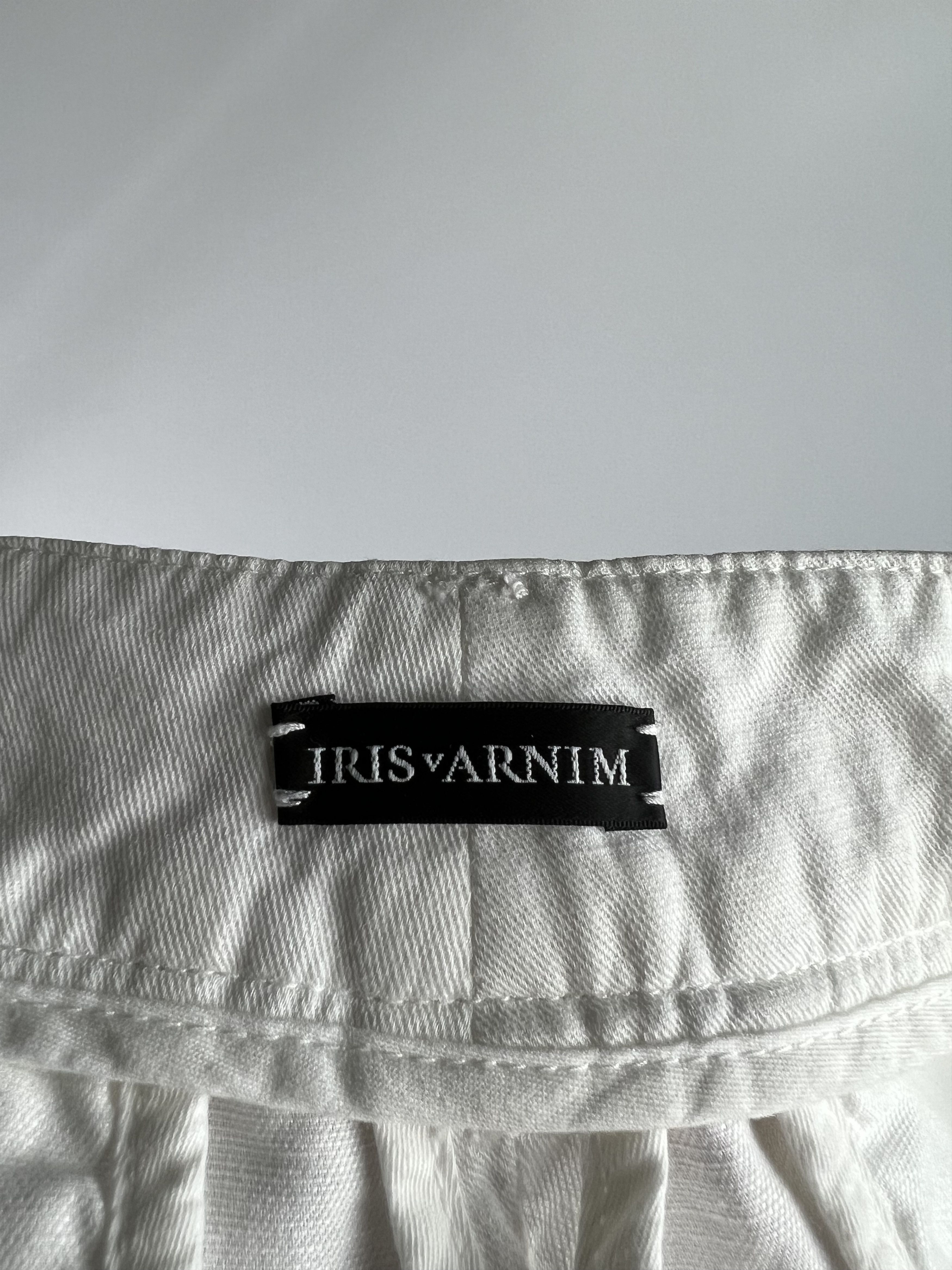 Iris von Arnim Iris Von Arnim White Cotton/Linen Chino Pants Size 36/S Size 26" / US 2 / IT 38 - 11 Thumbnail
