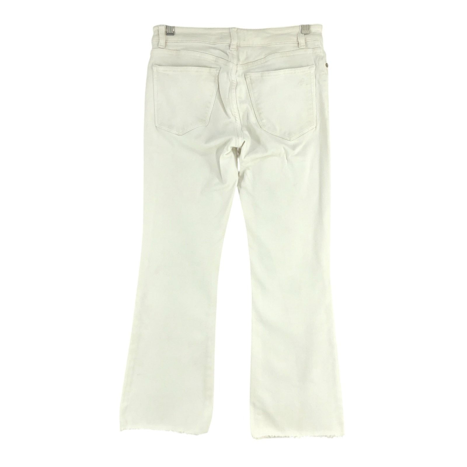 DL1961 DL1961 Size 27 Jeans Bridget Cropped Boot Midrise White Size 28" / US 6 / IT 42 - 5 Thumbnail