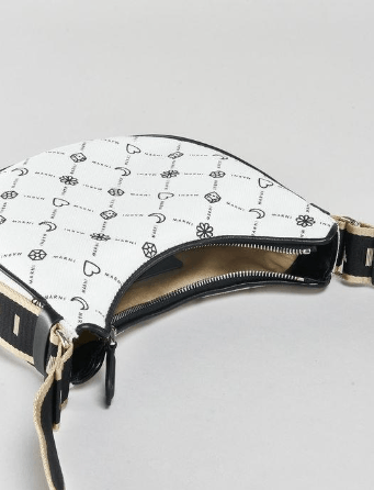 Marni o1srvl11e0624 Mini Bag in Black/White Size ONE SIZE - 3 Thumbnail