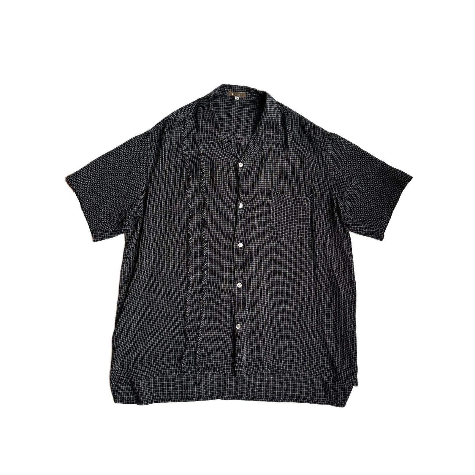 Yohji Yamamoto Yohji Yamamoto Camp Collar Shirt Size US XL / EU 56 / 4 - 1 Thumbnail