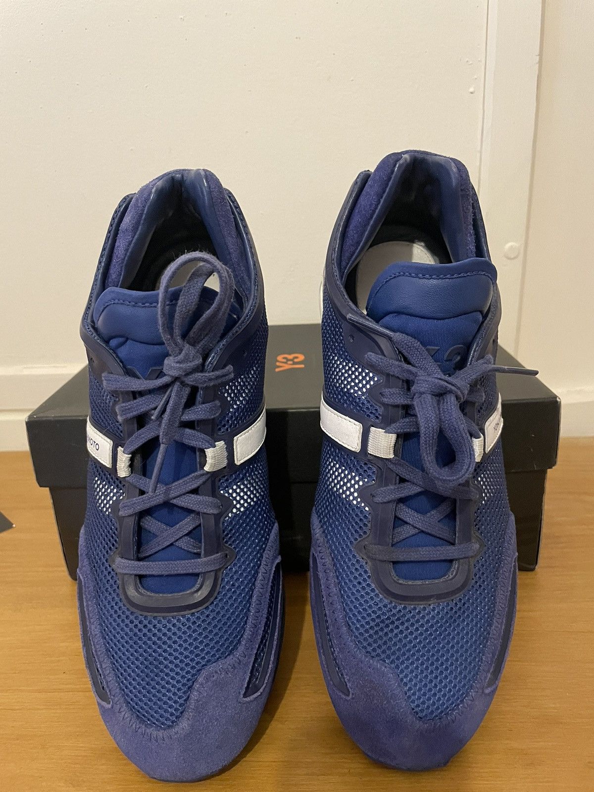 Adidas × Y-3 × Yohji Yamamoto Adidas Y-3 Yohji Yamamoto Tokio Trainers Blue Size US 8.5 / EU 41-42 - 3 Thumbnail