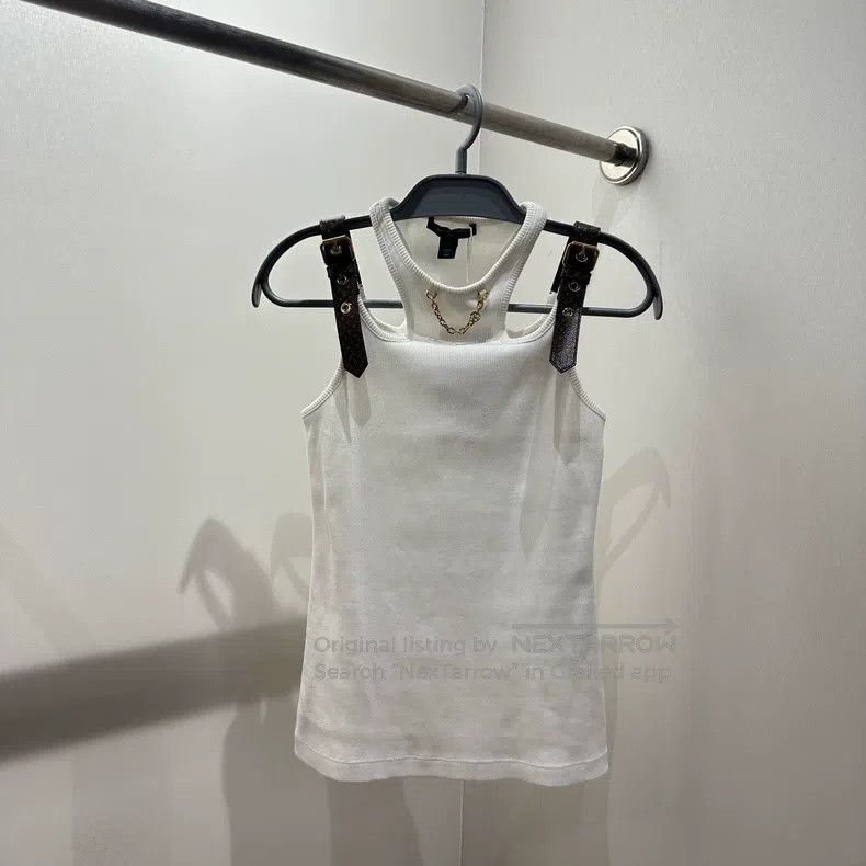 Louis Vuitton Louis Vuitton 24SS Vintage Strap Chain Vest Size S / US 4 / IT 40 - 1 Thumbnail