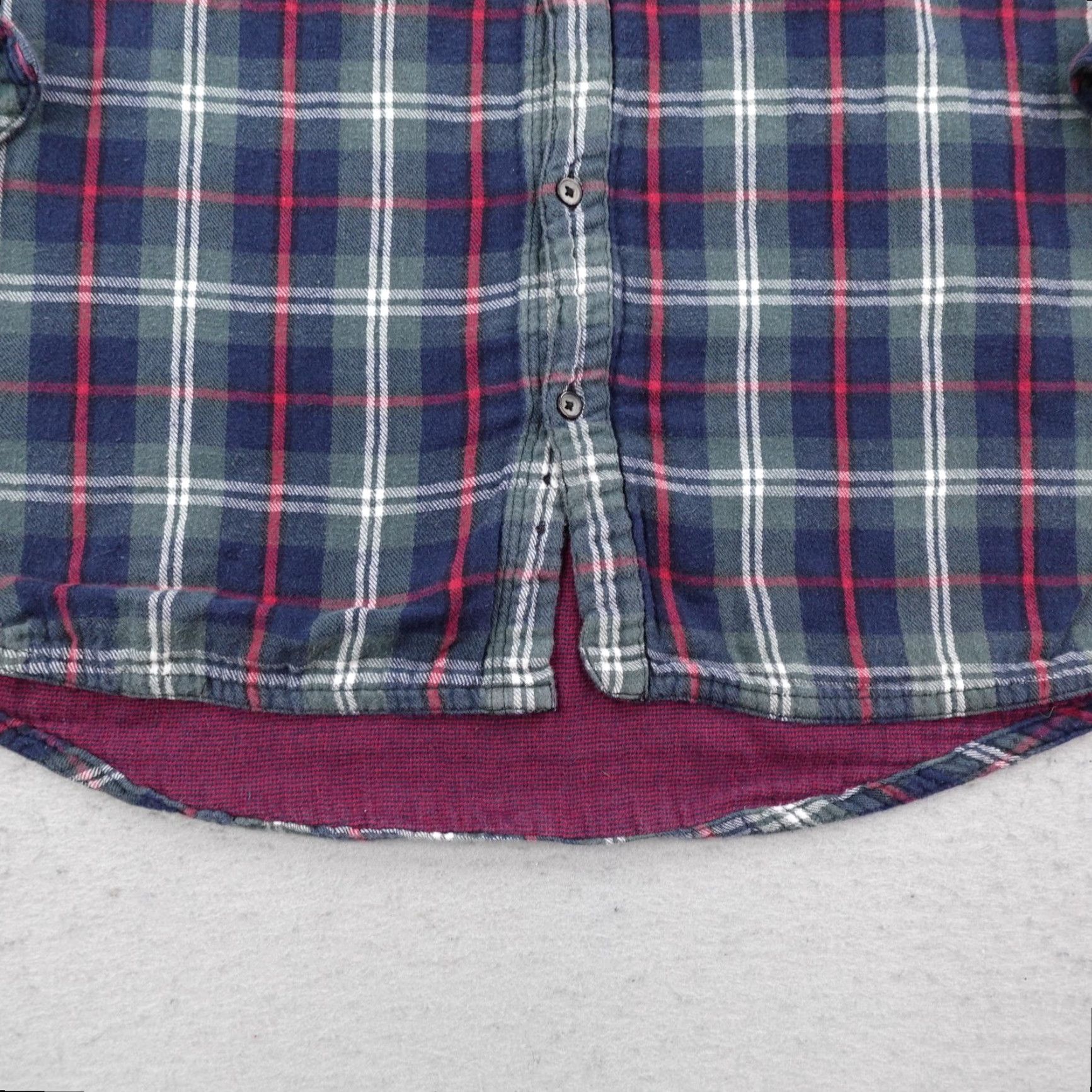 Carbon2Cobalt Carbon 2 Cobalt Shirt Mens Large Blue Plaid Flannel Button Up Casual Size US L / EU 52-54 / 3 - 4 Thumbnail