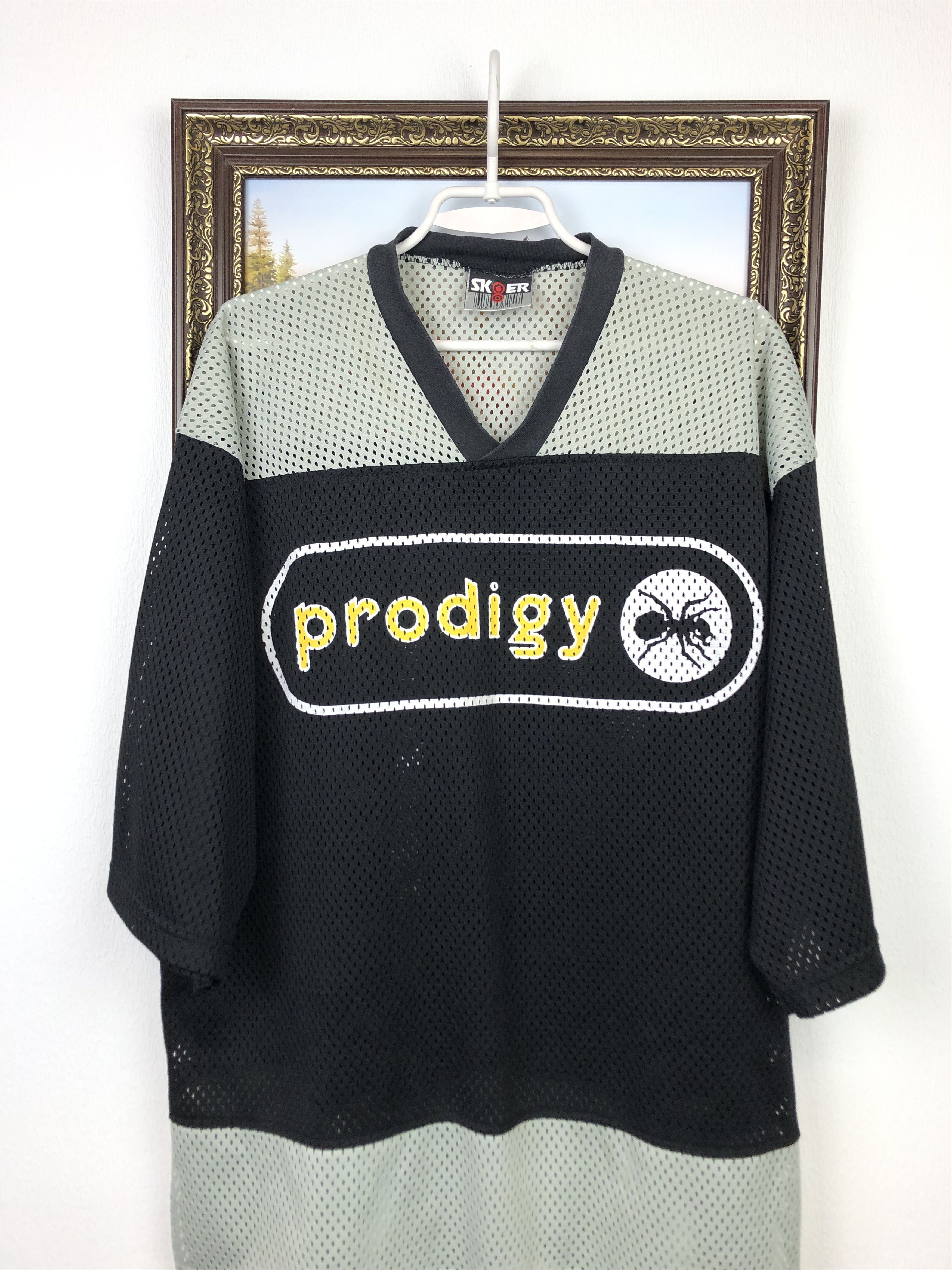Band Tees × Vintage Vintage 90's The Prodigy Keith Flint Jersey Band Shirt Tee Size US XL / EU 56 / 4 - 2 Thumbnail