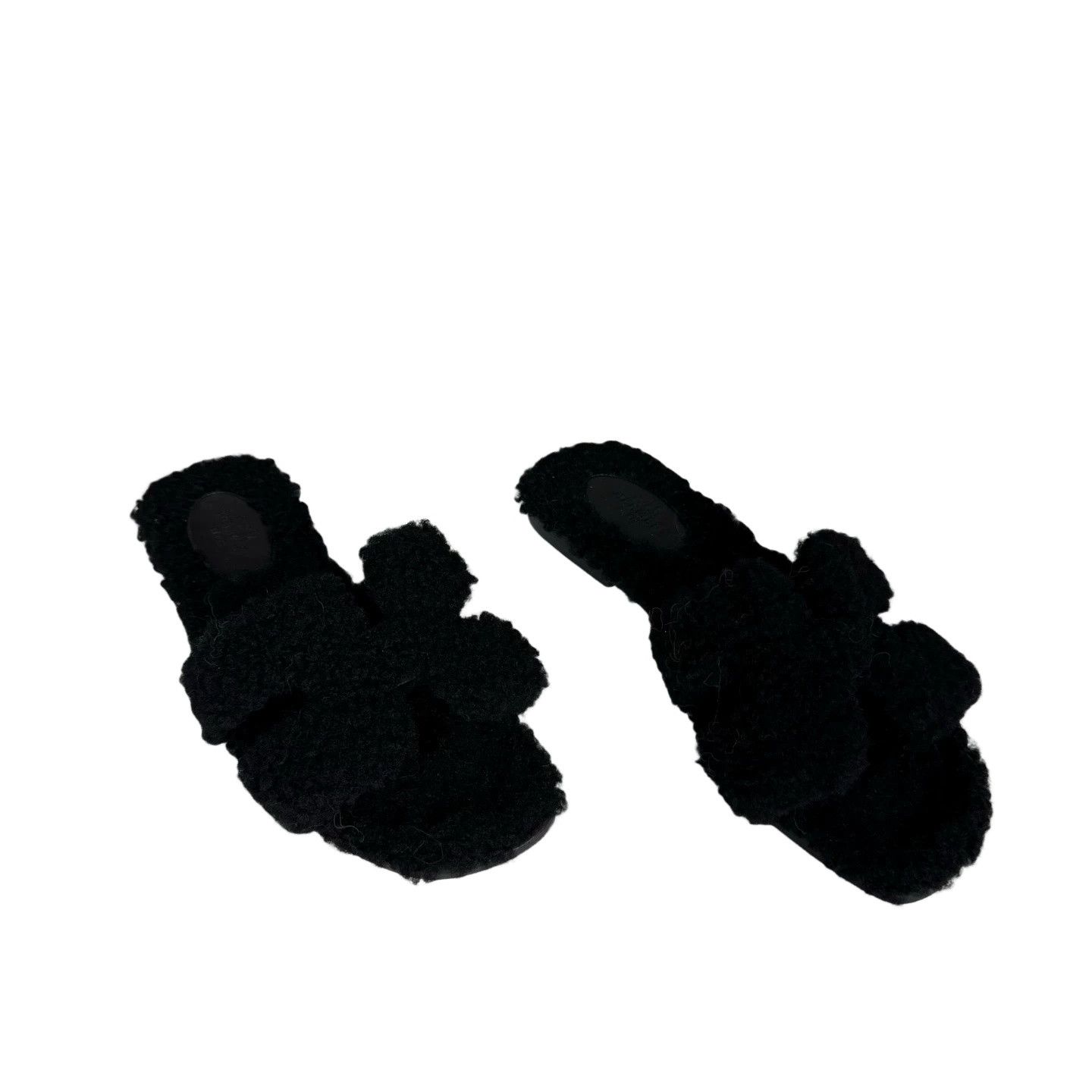 Hermes Hermes Shearling Sandals Size 37 Size US 7 / IT 37 - 1 Thumbnail