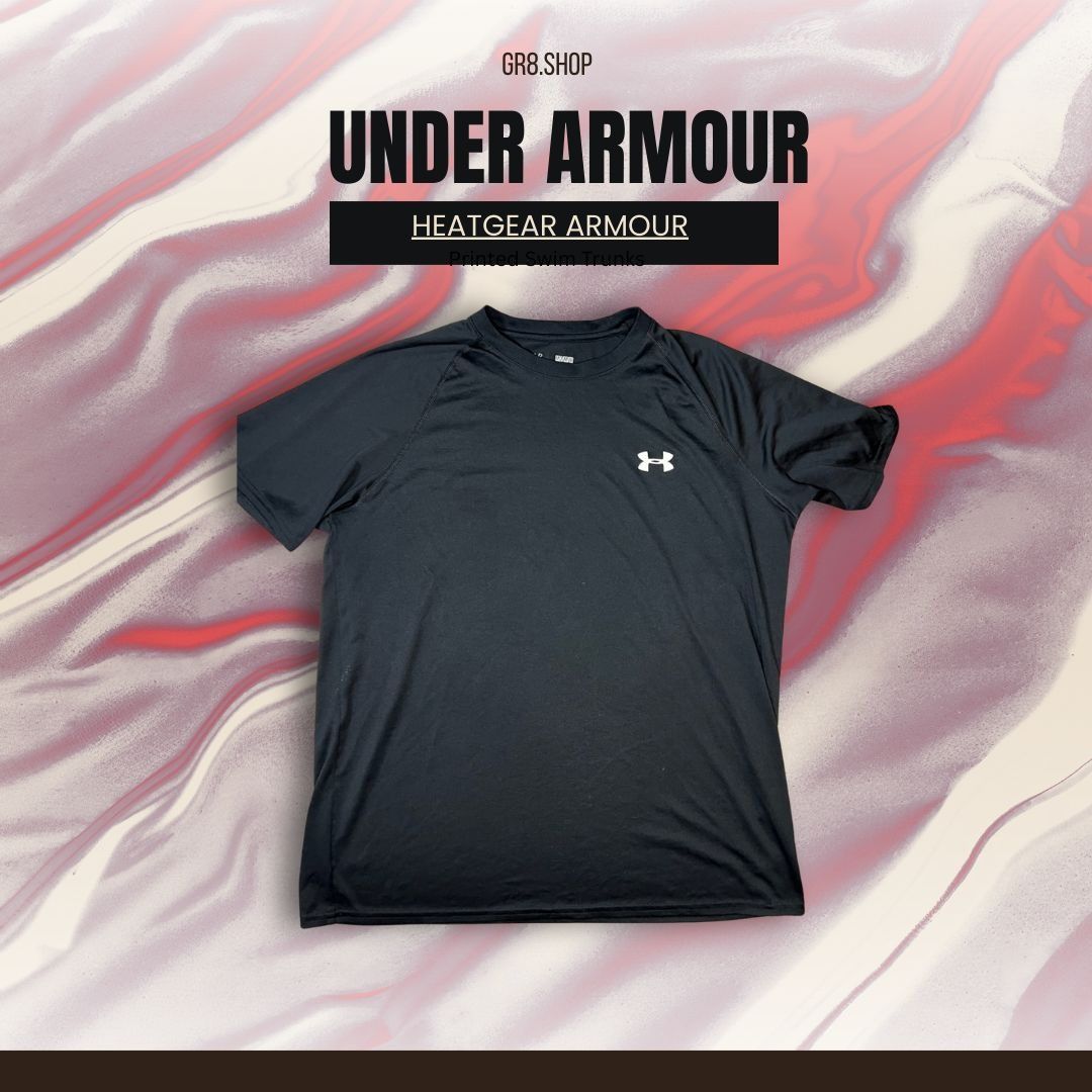 Under Armour Under Armour Heatgear Loose Fit Black Short Sleeve T-Shirt Size US M / EU 48-50 / 2 - 1 Thumbnail