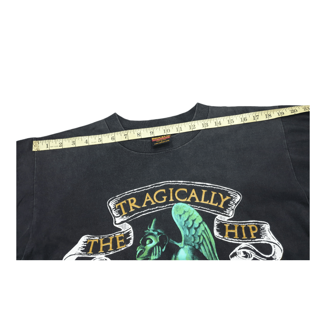 Vintage 90s The Tragically Hip T-Shirt #vintage #bandtee Size US L / EU 52-54 / 3 - 9 Thumbnail