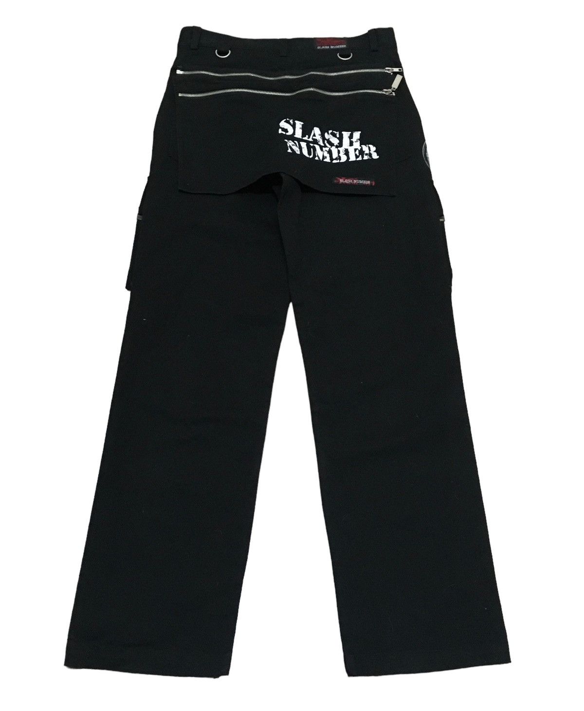 14th Addiction × Japanese Brand × Le Grande Bleu (L.G.B.) Rare Design Vintage Japanese Brand Slash Bondage Pants 1990s Size US 28 / EU 44 - 2 Thumbnail