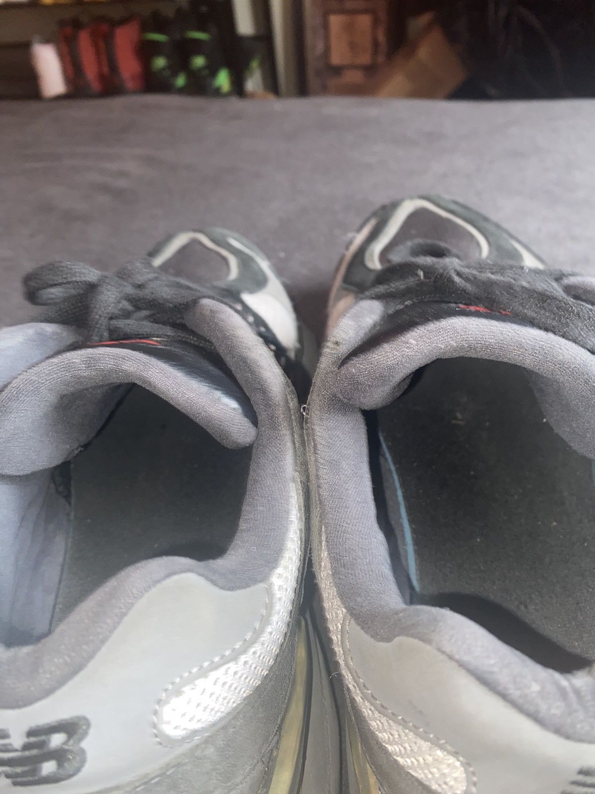 New Balance Black and grey new balance 9060 Size US 12 / EU 45 - 9 Thumbnail