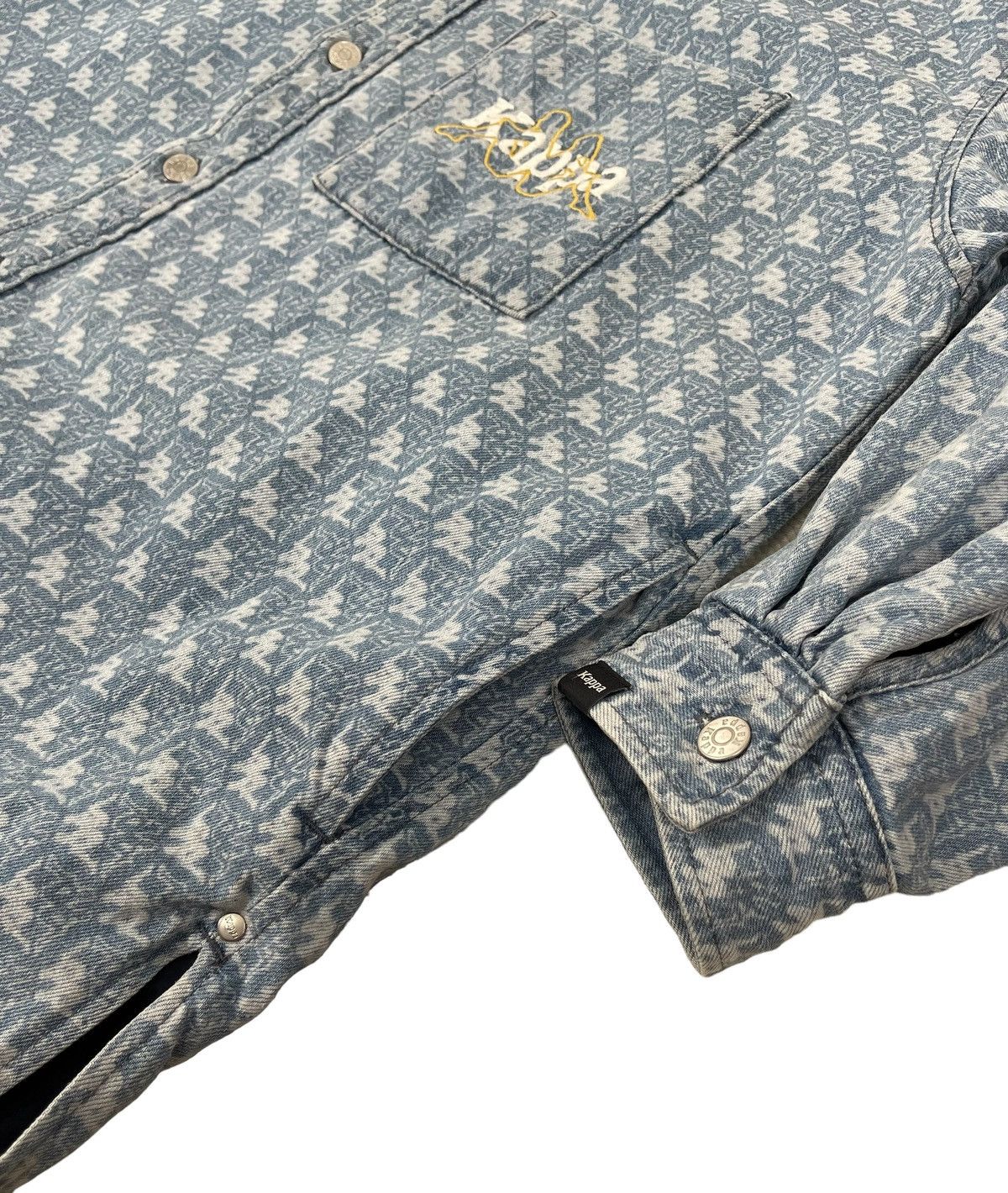 Japanese Brand × Kappa Kappa Long Jeans Jacket Size US L / EU 52-54 / 3 - 7 Thumbnail