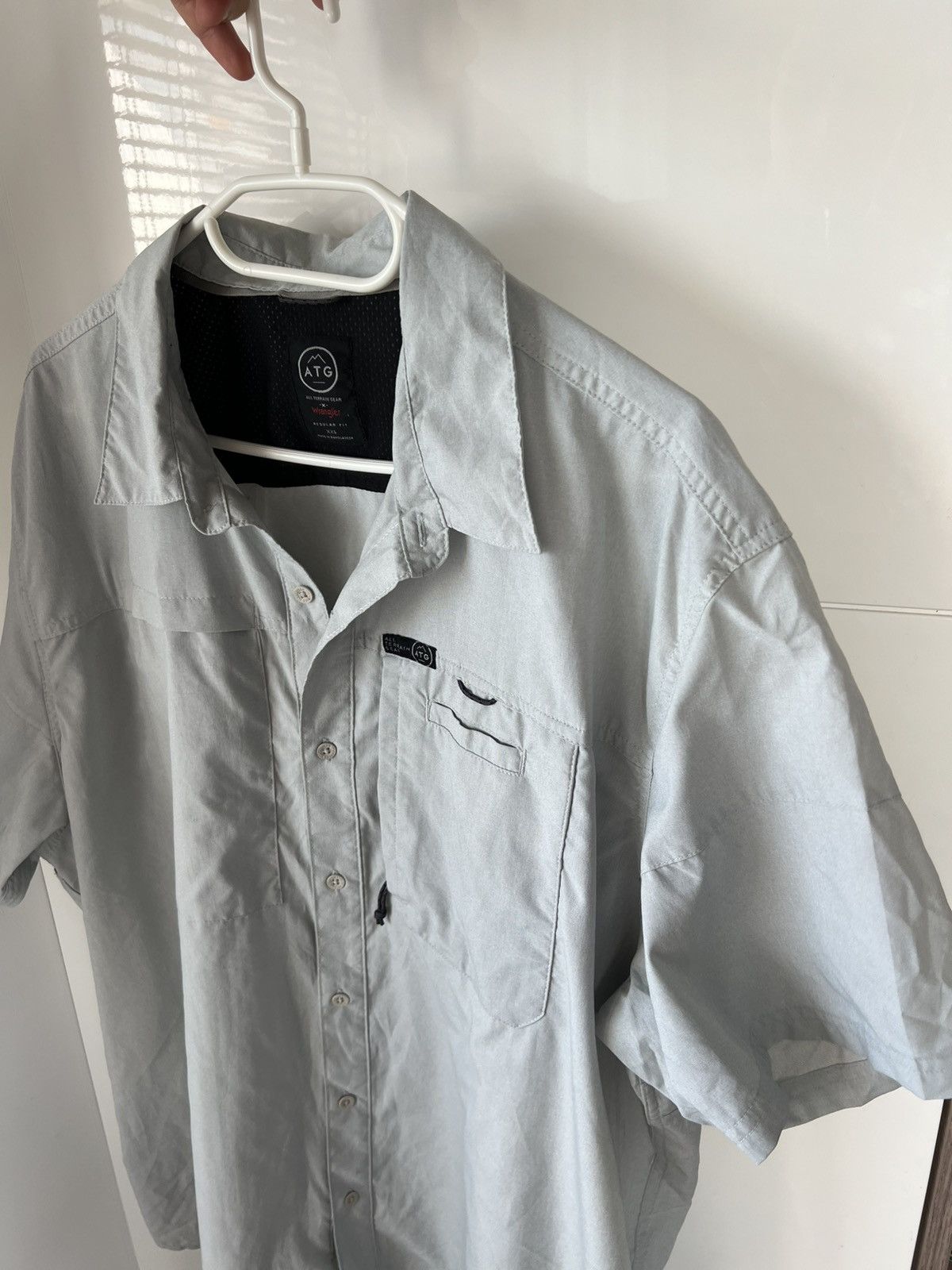 Wrangler ‼️Vintage Wrangler Outdoor ATG All Terrain Gear Pocket Shirt‼️ Size US XXL / EU 58 / 5 - 1 Thumbnail