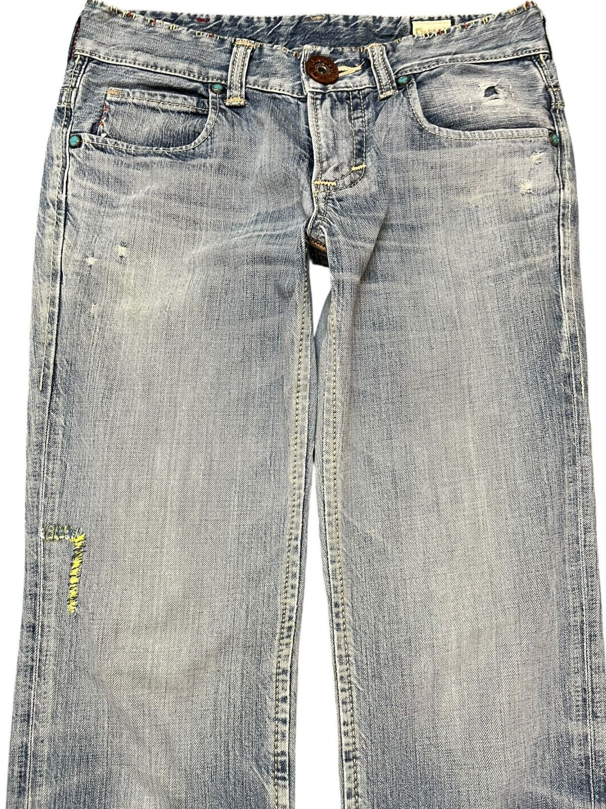Edwin Vintage Edwim Blue Trip Faded Blinker Denim Size US 30 / EU 46 - 2 Thumbnail