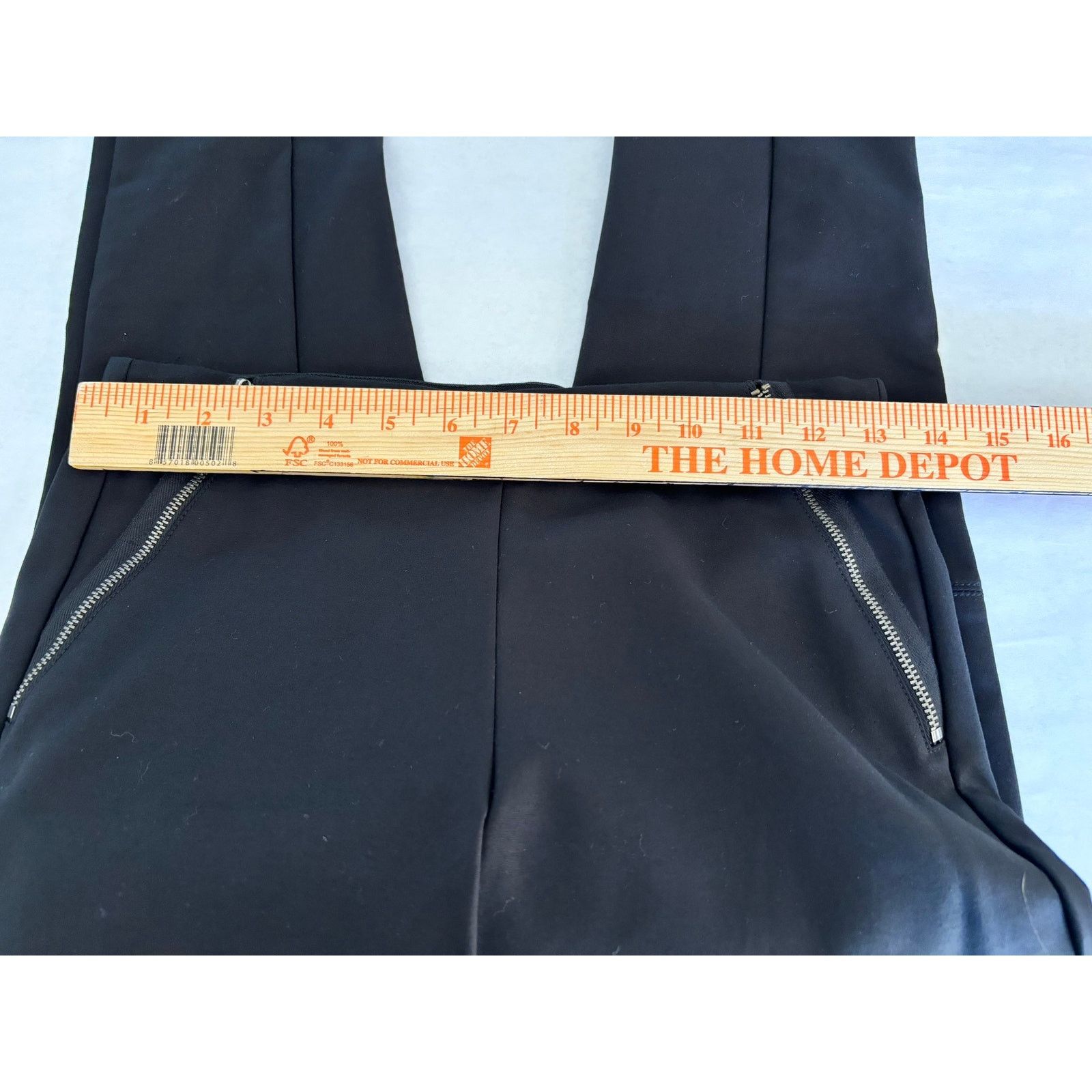 Theory Theory Black Zippers Skinny Dress Pants Size 6 Size 28" / US 6 / IT 42 - 5 Thumbnail
