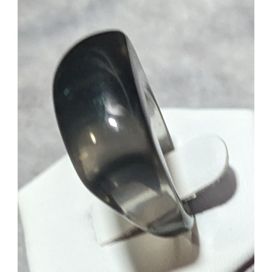 Other Chunky Translucent Grey/Black Fashion Ring Size 7 Size ONE SIZE - 11 Thumbnail