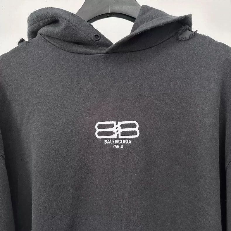 Balenciaga Balenciaga BB Pairs Icon Hoodie-2506 Size US L / EU 52-54 / 3 - 3 Thumbnail