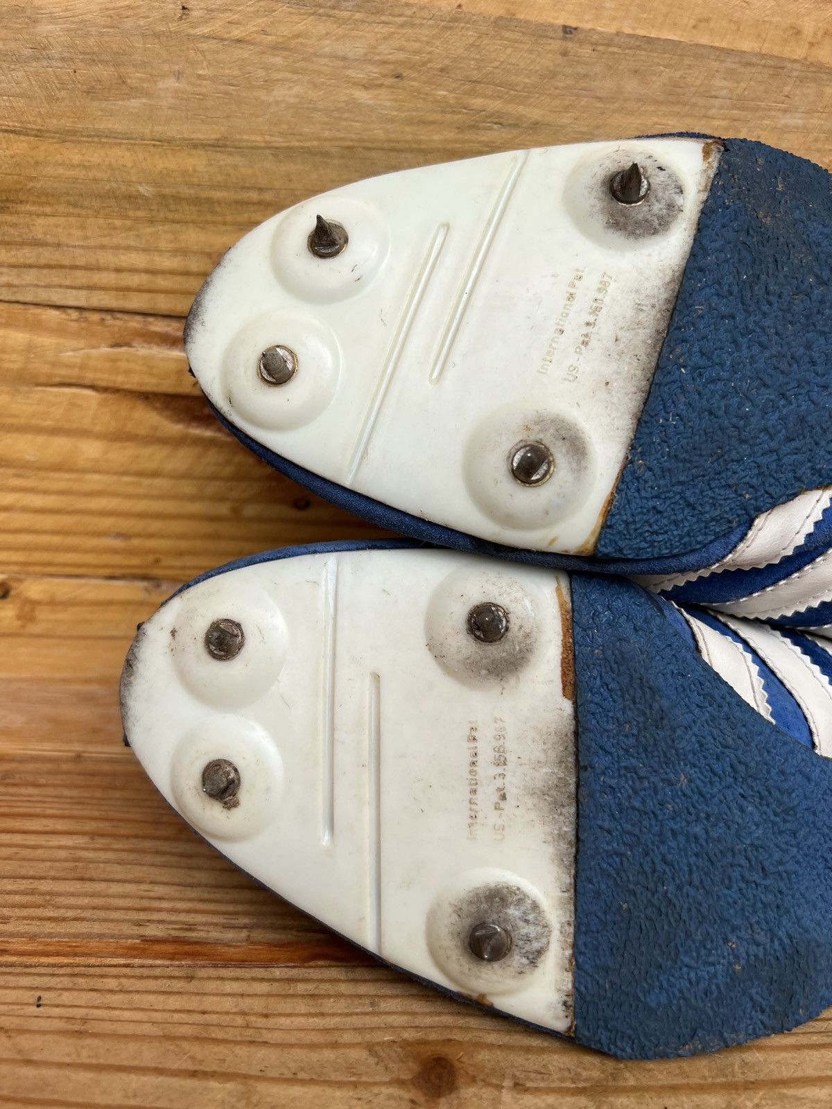 Adidas Adidas Track & Field Blue Fire Comet Made in West Germany Size US 10.5 / EU 43-44 - 17 Thumbnail