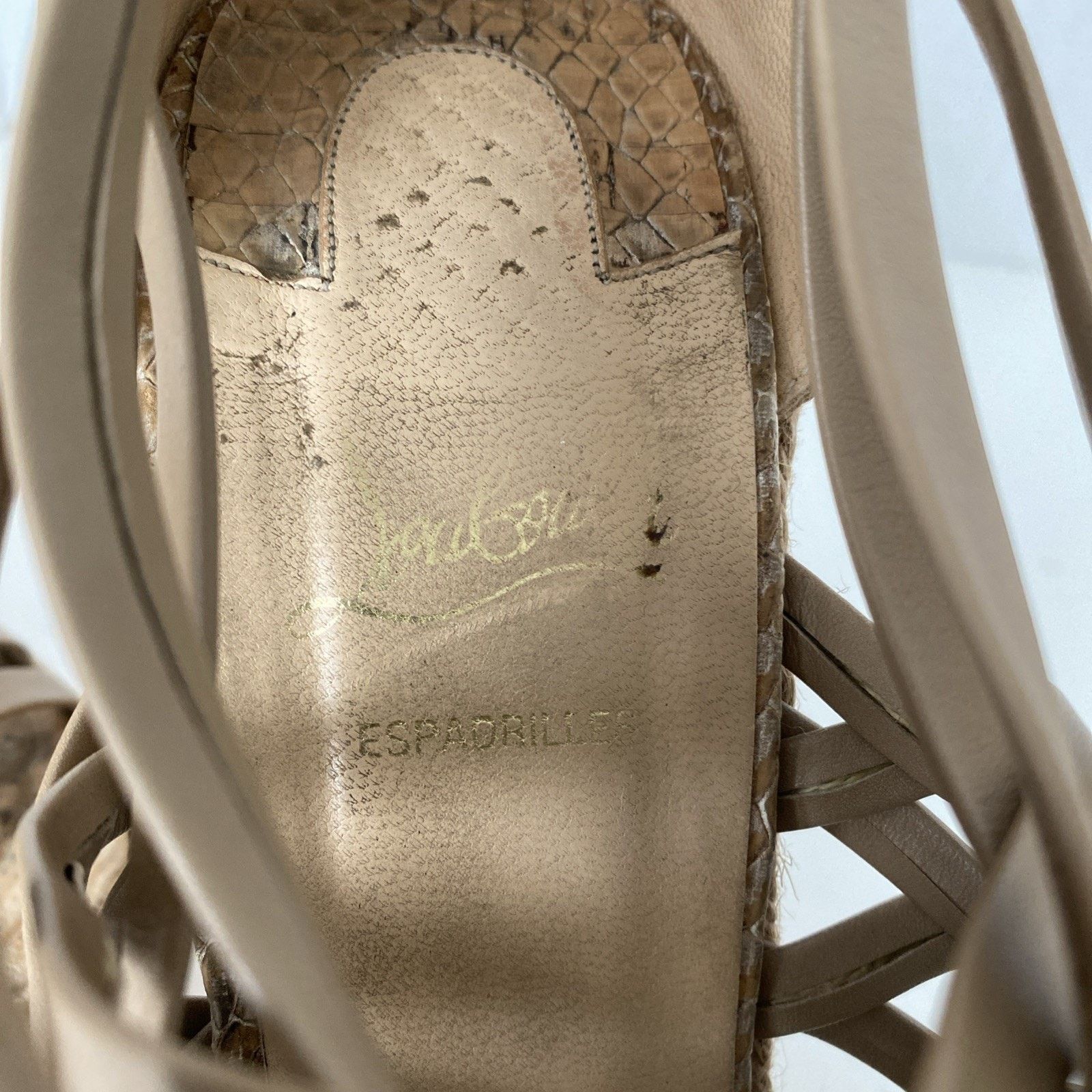 Christian Louboutin Christian Louboutin Tramontagne 140 Calf/Liege Embossed 39 Size US 9 / IT 39 - 12 Thumbnail