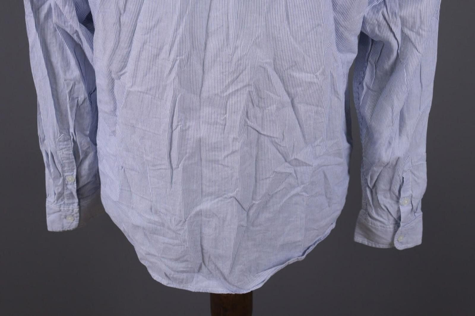 Carhartt Carhartt L/S Rod Shirt Blue Pinstripe Down Shirt Size L Size US L / EU 52-54 / 3 - 9 Thumbnail