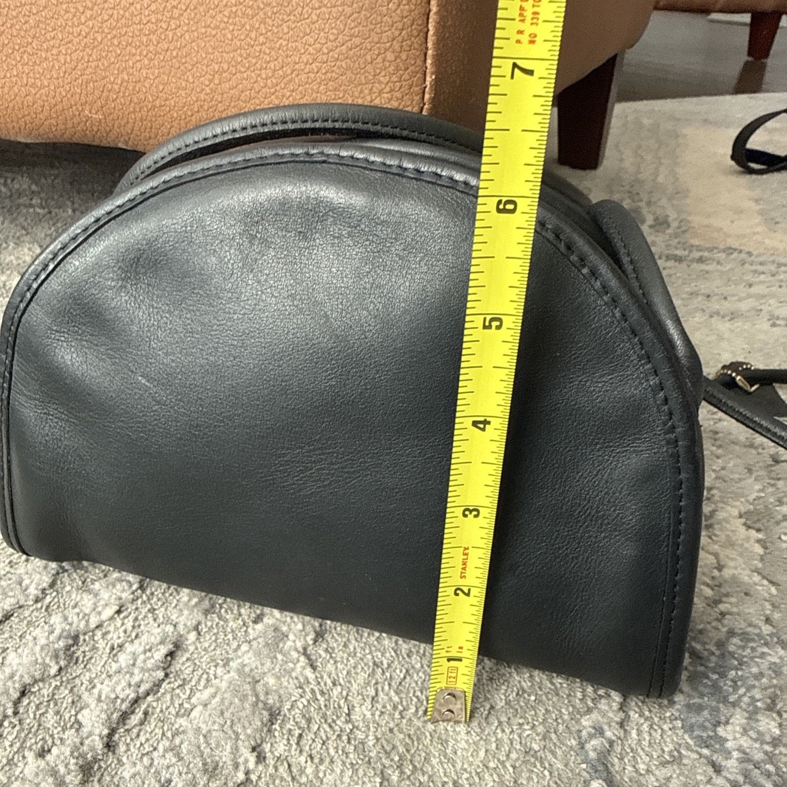 Coach Vintage Coach Kimball Zip Bag Crossbody Shoulder Dark Navy Size ONE SIZE - 3 Thumbnail