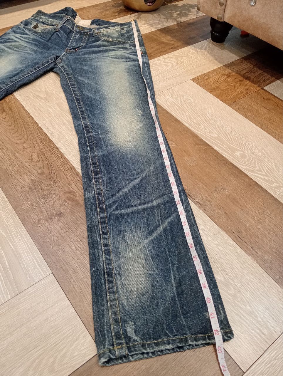 Japanese Brand LOLITA BY CONCERT CLUB WASHED BLUE DENIM JEANS Size US 30 / EU 46 - 17 Thumbnail