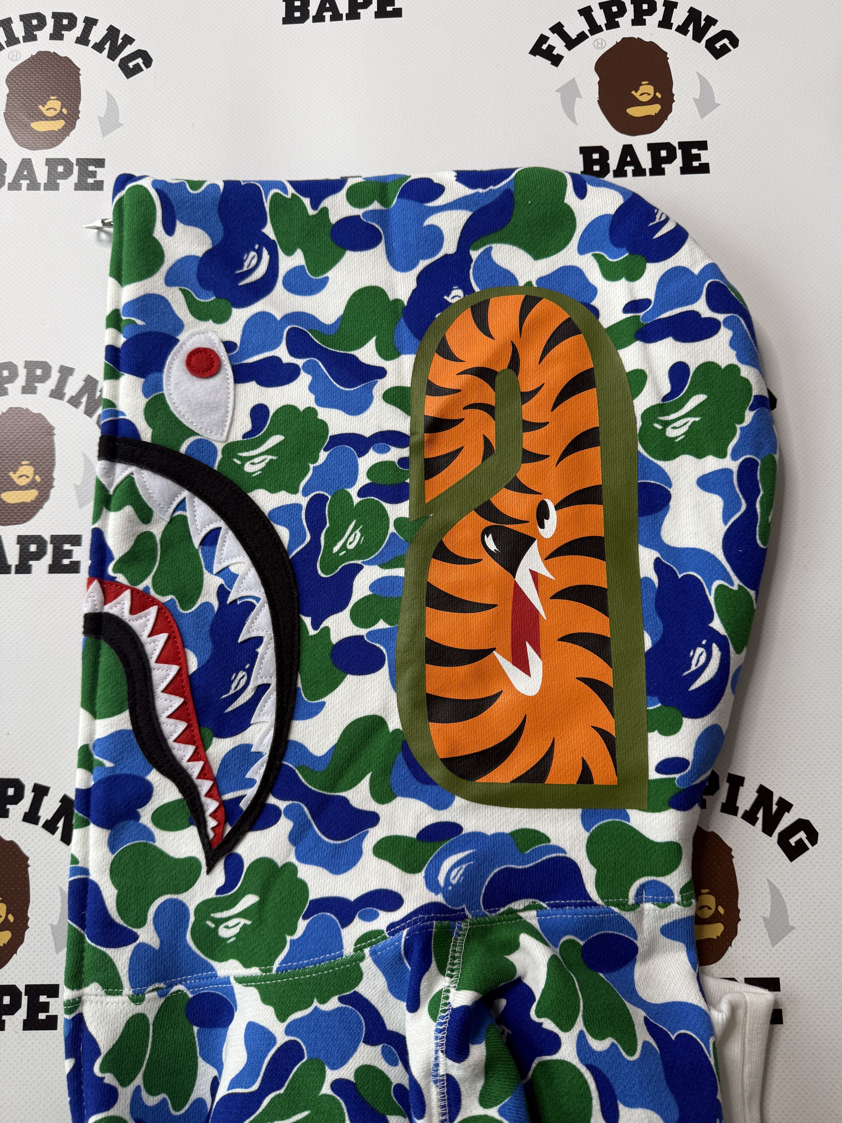 Bape BAPE STORE IKEBUKURO OPENING SHARK FULL ZIP HOODIE (2025) Size US M / EU 48-50 / 2 - 5 Thumbnail