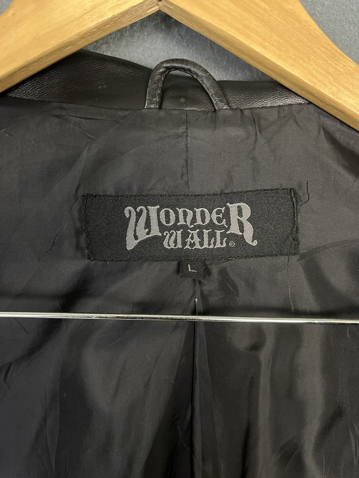 Genuine Leather Wonder Wall Leather Jacket Sheepskin Blazer Size US L / EU 52-54 / 3 - 8 Thumbnail