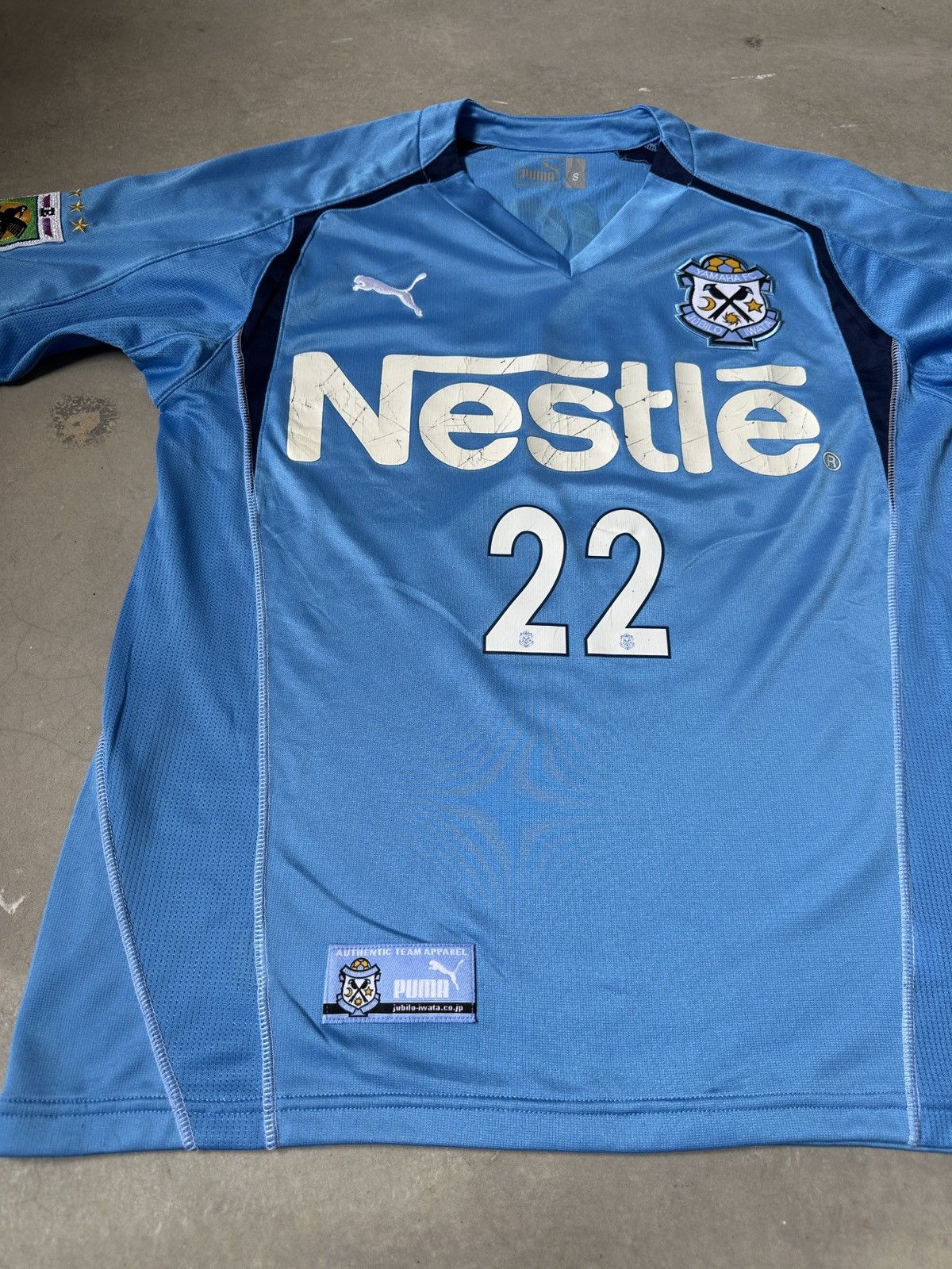 Puma VINTAGE PUMA 2004 YAMAHA JUBILO IWATA CULLEN JERSEY Size US M / EU 48-50 / 2 - 3 Thumbnail