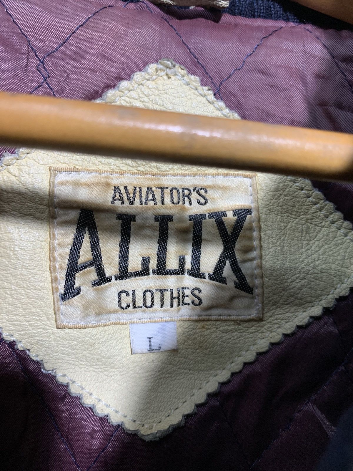 Alyx 🔥ALLIX AVIATOR WOOL/LEATHER VARSITY JACKET Size US L / EU 52-54 / 3 - 8 Thumbnail