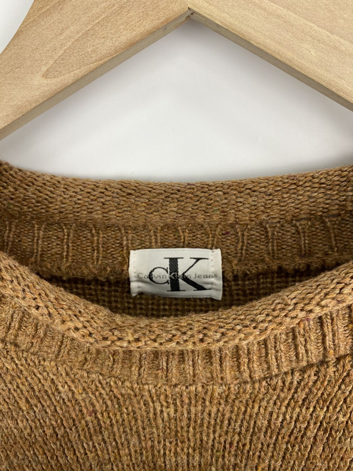 Calvin Klein 🇺🇸 Vintage 90s Calvin Klein Knit Sweaters Rare Retro Hype Y2K Size US XL / EU 56 / 4 - 5 Thumbnail