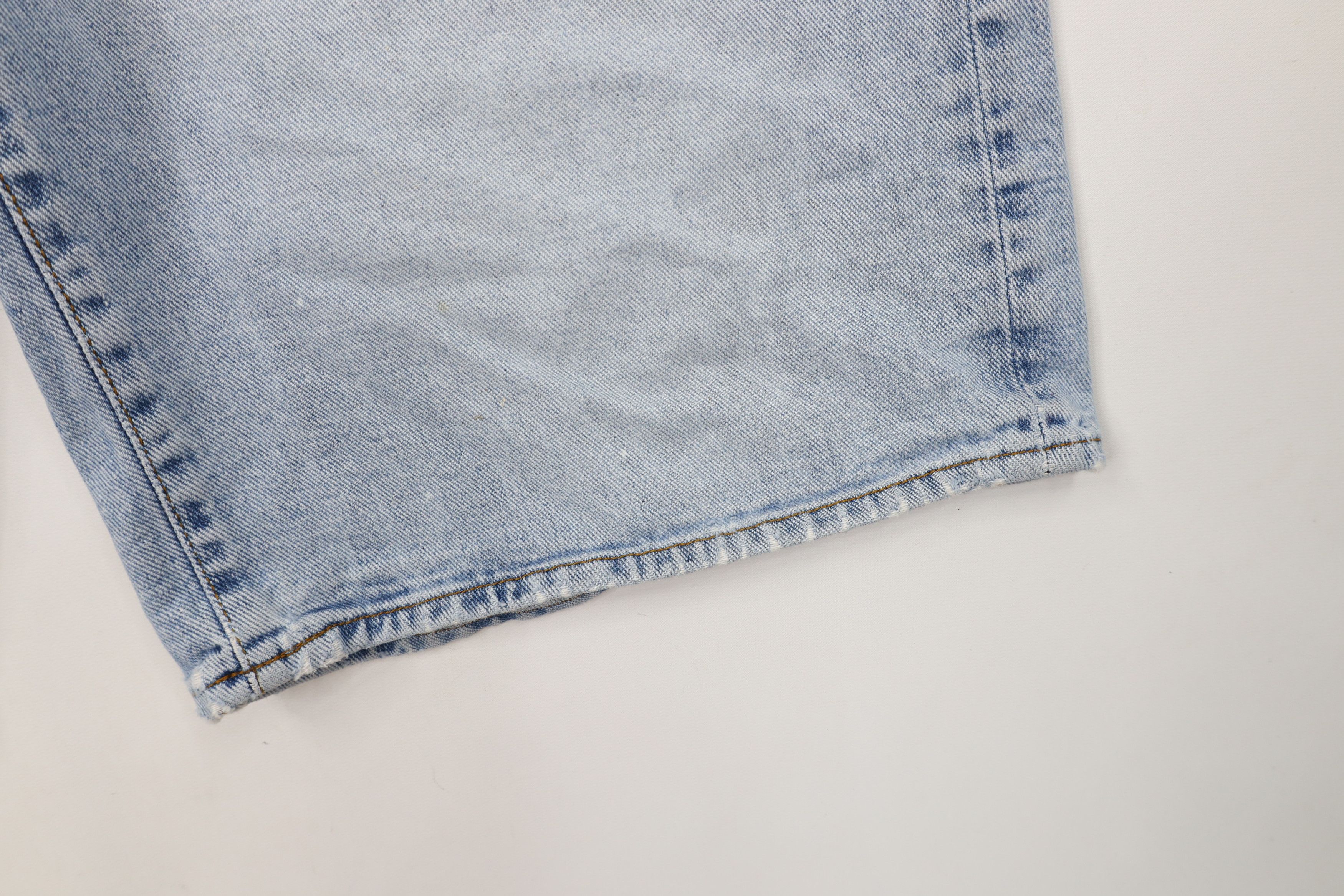Nautica Vintage 90s Nautica Spell Out Baggy Denim Jean Shorts Jorts Size US 32 / EU 48 - 5 Thumbnail