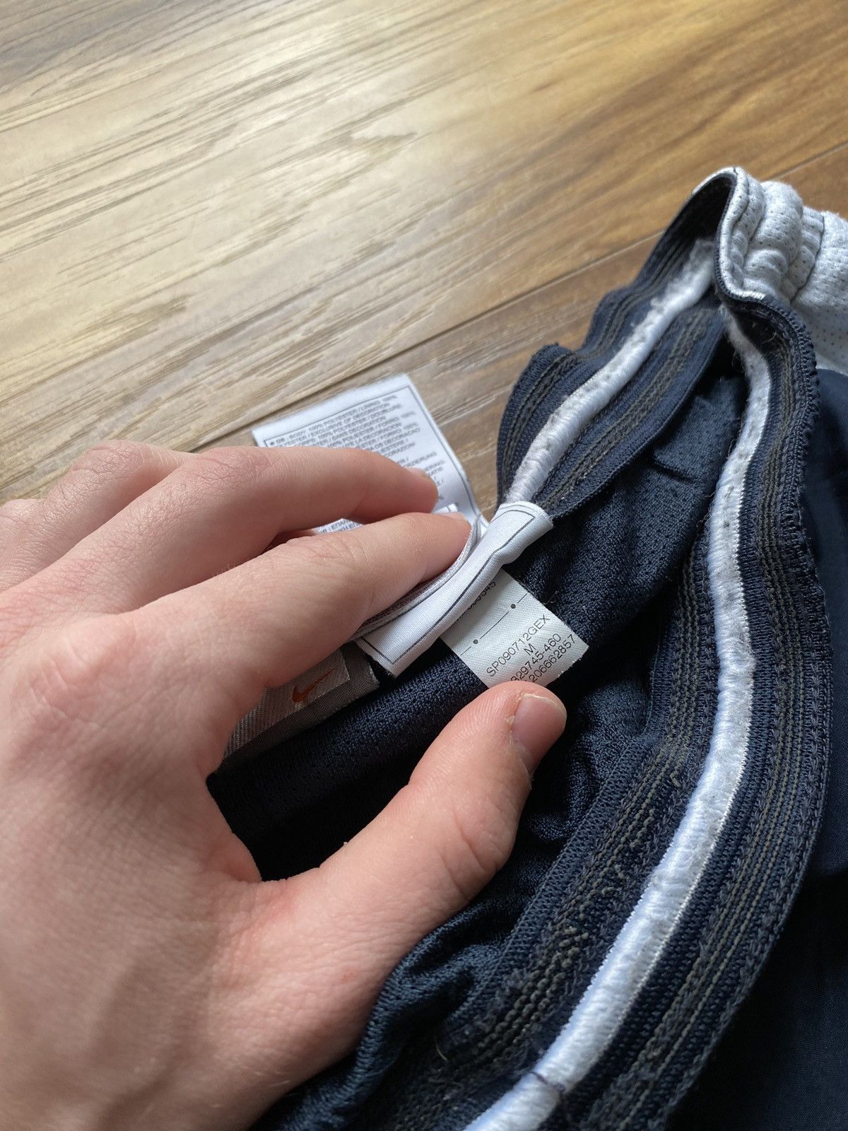 Nike × Vintage Nike Inter Nylon Vintage Baggy Pants,Drill,Y2K,BlockCore Size US 32 / EU 48 - 7 Thumbnail