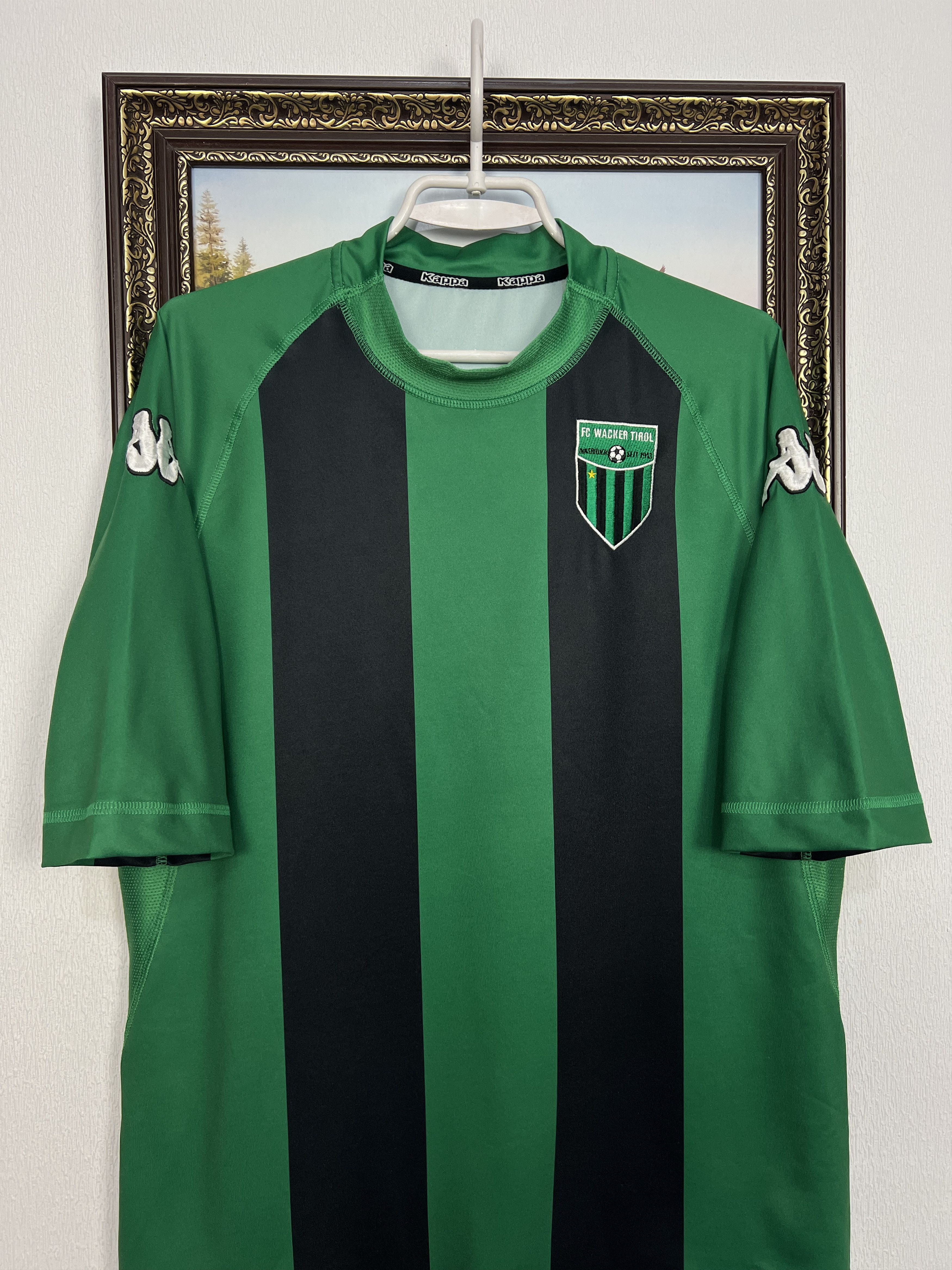 Kappa Wacker Innsbruck Home football shirt Soccer Jersey Trikot Size US L / EU 52-54 / 3 - 2 Thumbnail