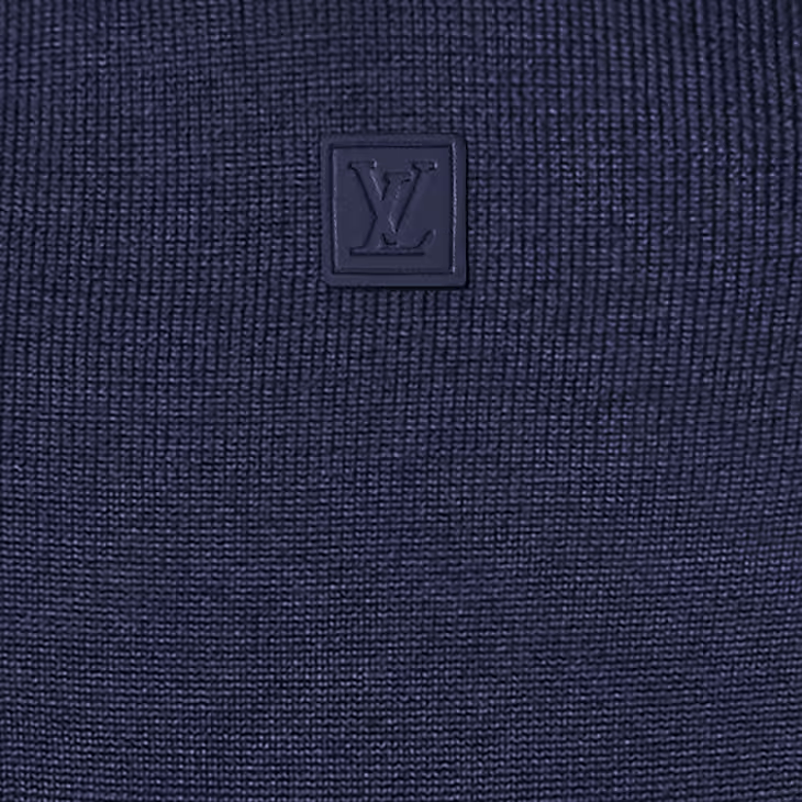Louis Vuitton Signature Silk-Blend Short-Sleeved Polo Shirt Size US XS / EU 42 / 0 - 4 Thumbnail