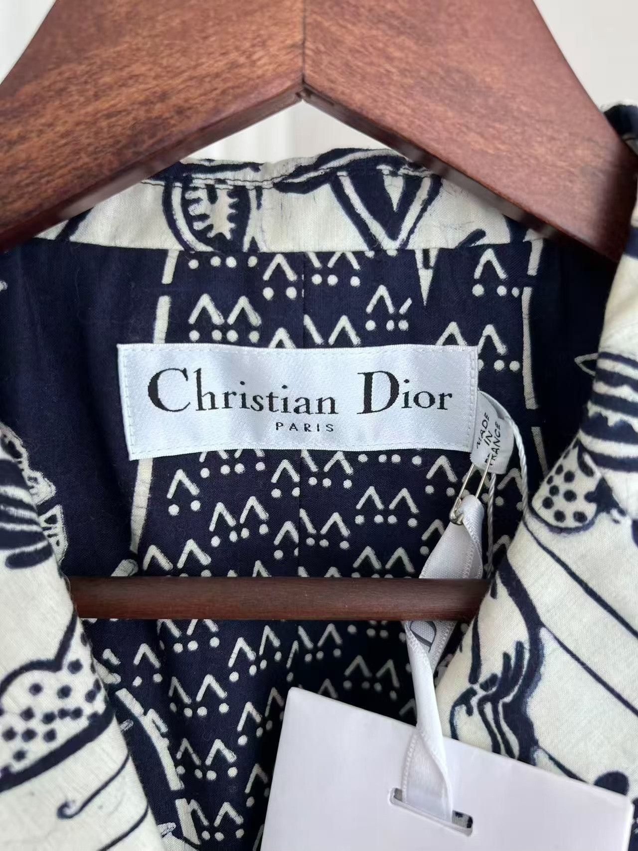 Dior Dior Jungle Print Blazer Size US XS / EU 42 / 0 - 3 Thumbnail