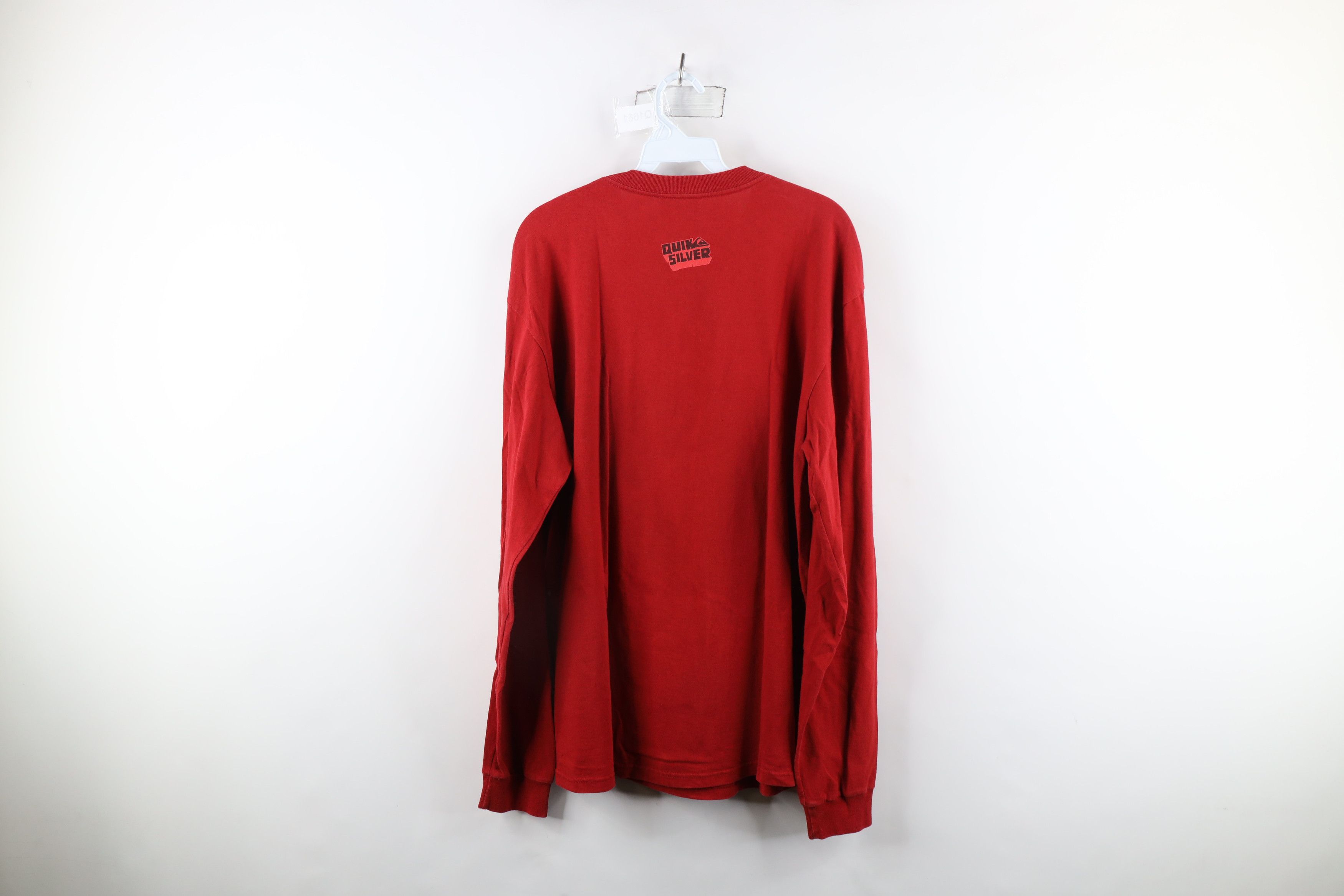 Quiksilver × Vintage Vintage 90s Quiksilver Surfing Less Talk More Rock T-Shirt Size US L / EU 52-54 / 3 - 8 Thumbnail