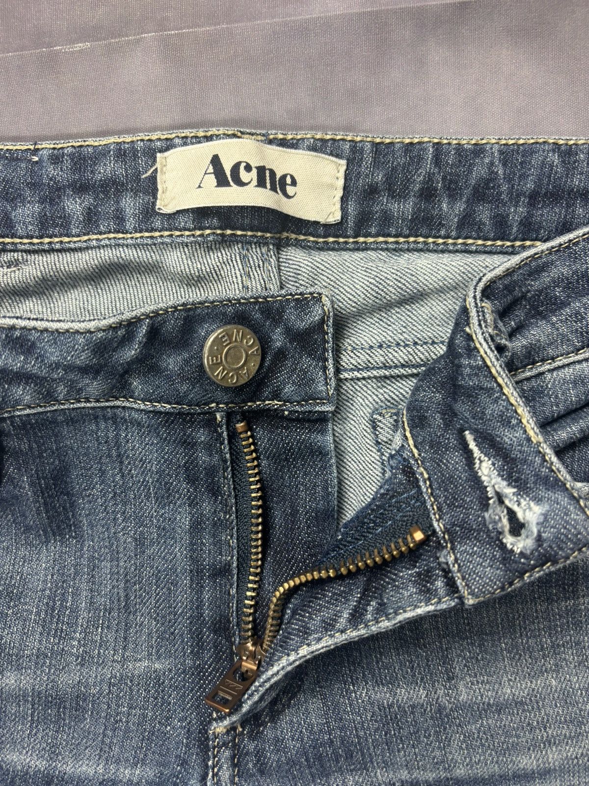 Acne Studios Vintage jeans Acne Studios 25x34 Size 25" / US 0 / IT 36 - 3 Thumbnail