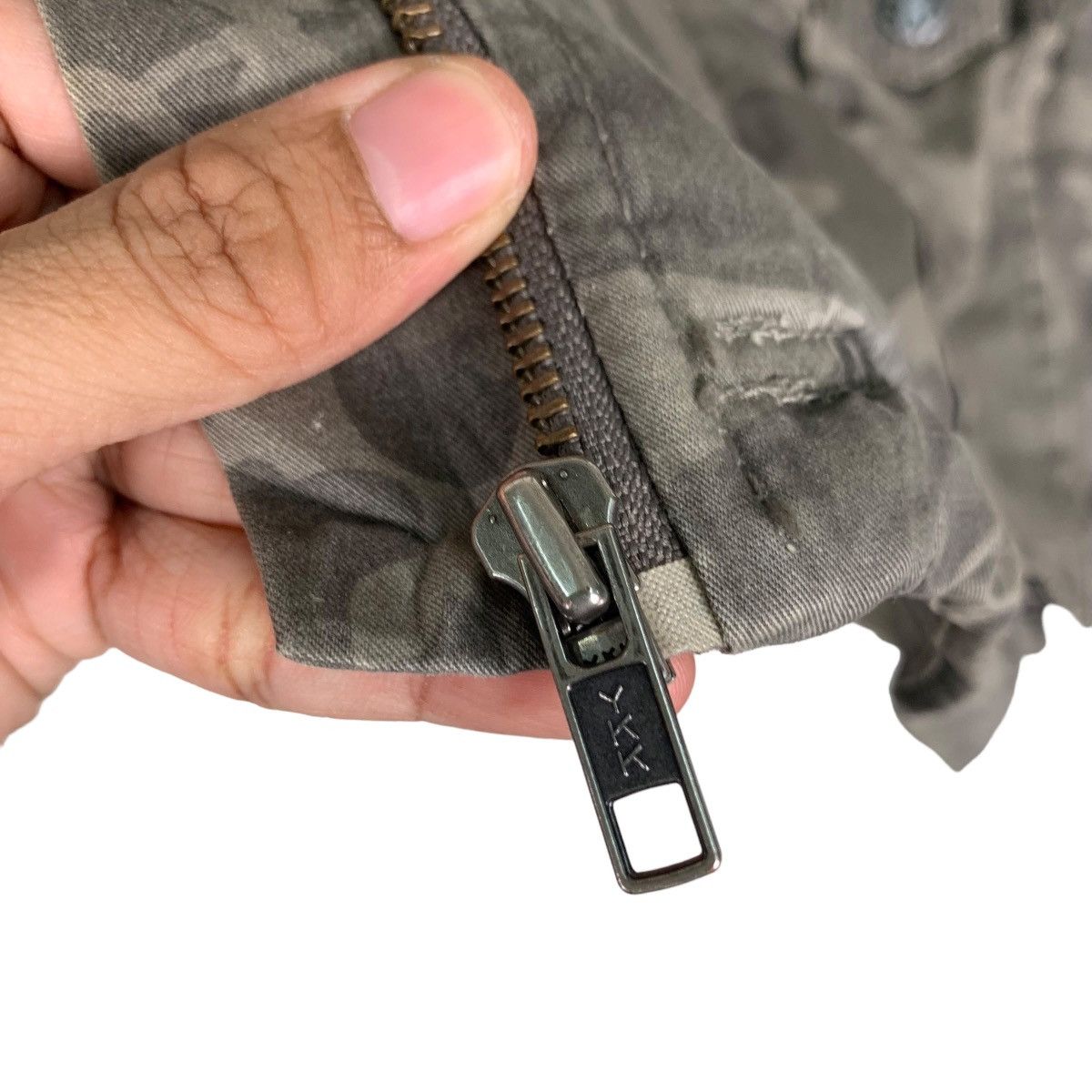 Japanese Brand ROXY Embroidery Small Logo Camo Belted Jacket #0302-C14 Size L / US 10 / IT 46 - 15 Thumbnail