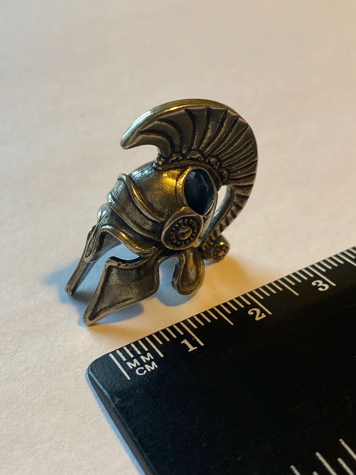 Handmade 3Pcs Spartan Roman Helmet Knife Beads Paracord Bead Zipper Size ONE SIZE - 2 Thumbnail