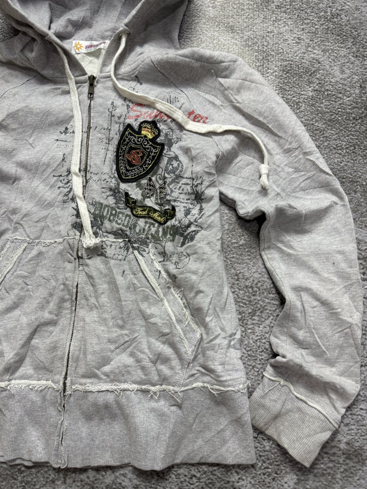 Japanese Brand Sunsiter bobson jeans patch hoodie Size US S / EU 44-46 / 1 - 3 Thumbnail