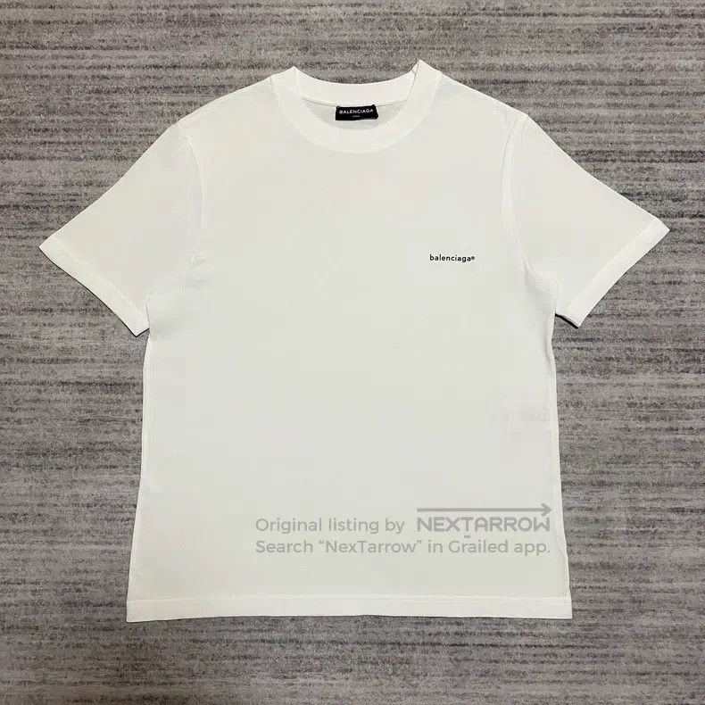 Balenciaga Balenciaga Buckle Short-Sleeve T-Shirt Size US S / EU 44-46 / 1 - 1 Thumbnail