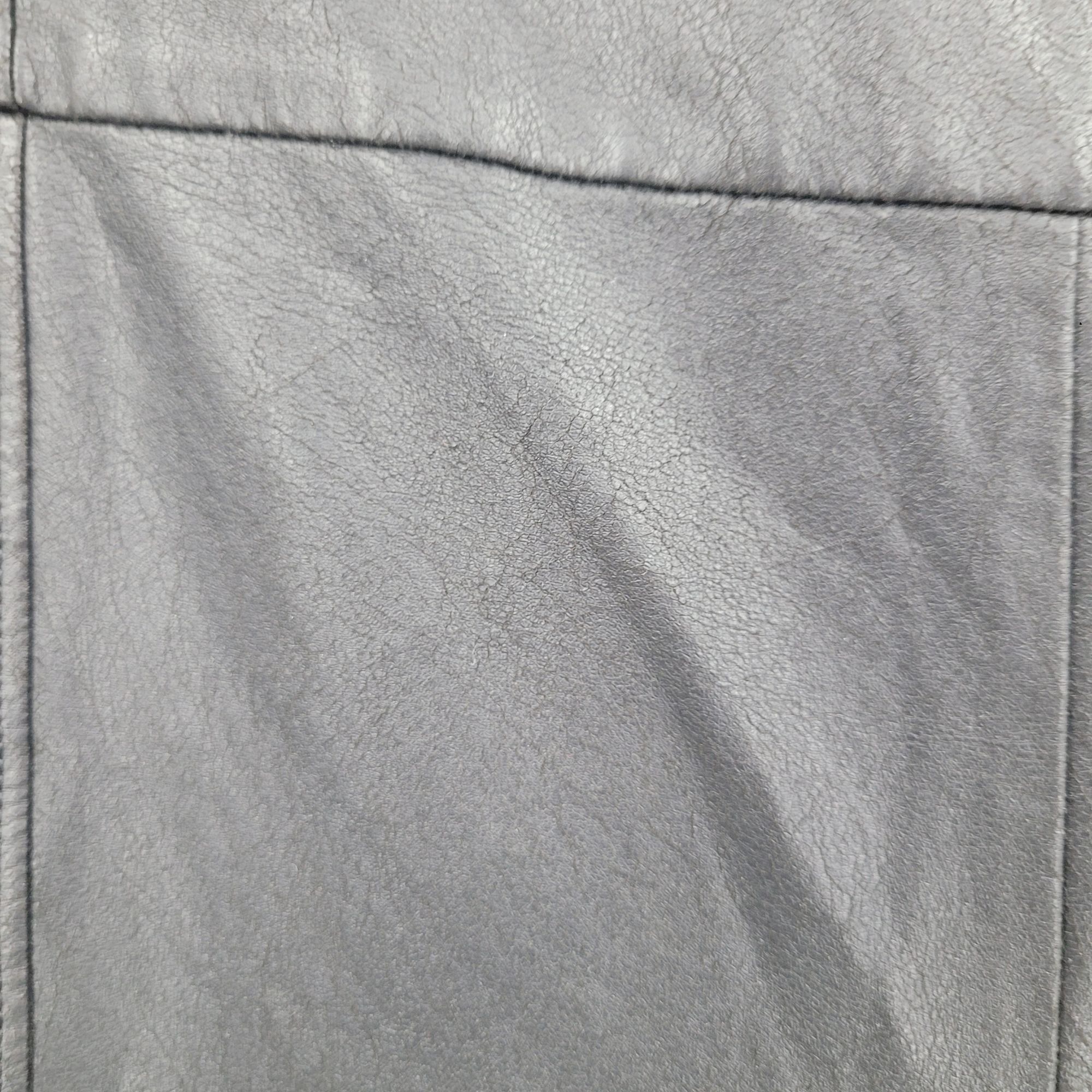 Other BCBGMAXAZRIA Faux Leather Leggings M Black High Waist Oil Sl Size 30" / US 8 / IT 44 - 7 Thumbnail