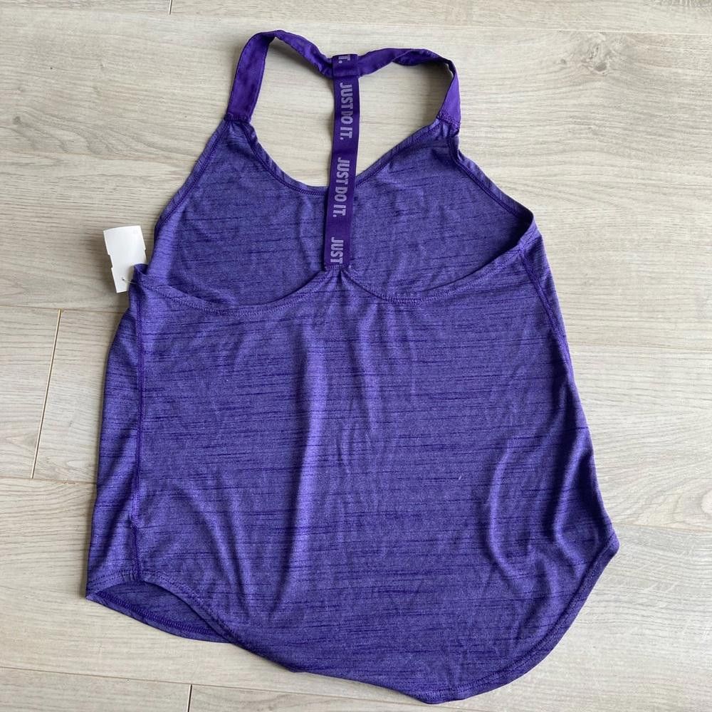 Designer Lululemon Purple Racerback Tank Top - Lightweight & Flexible Size S / US 4 / IT 40 - 3 Thumbnail