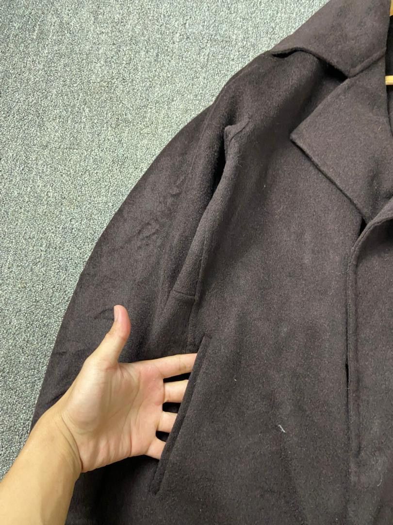 Jil Sander × Uniqlo Uniqlo J+ Jil Sander Wool Blend Cashmere Coat (203) Size US M / EU 48-50 / 2 - 5 Thumbnail