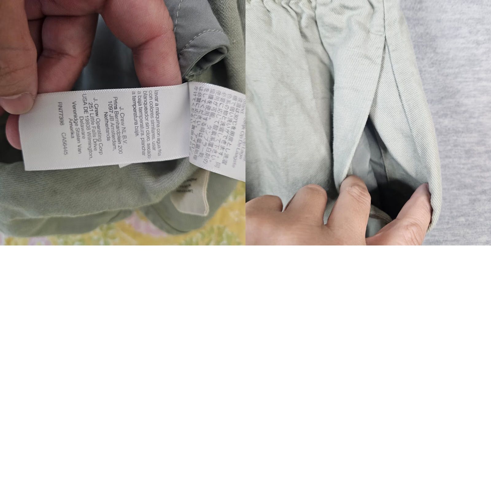 Madewell Madewell Skirt Mini Pull on Linen Lyocell Green S Small Size Regular Size 28" / US 6 / IT 42 - 8 Thumbnail