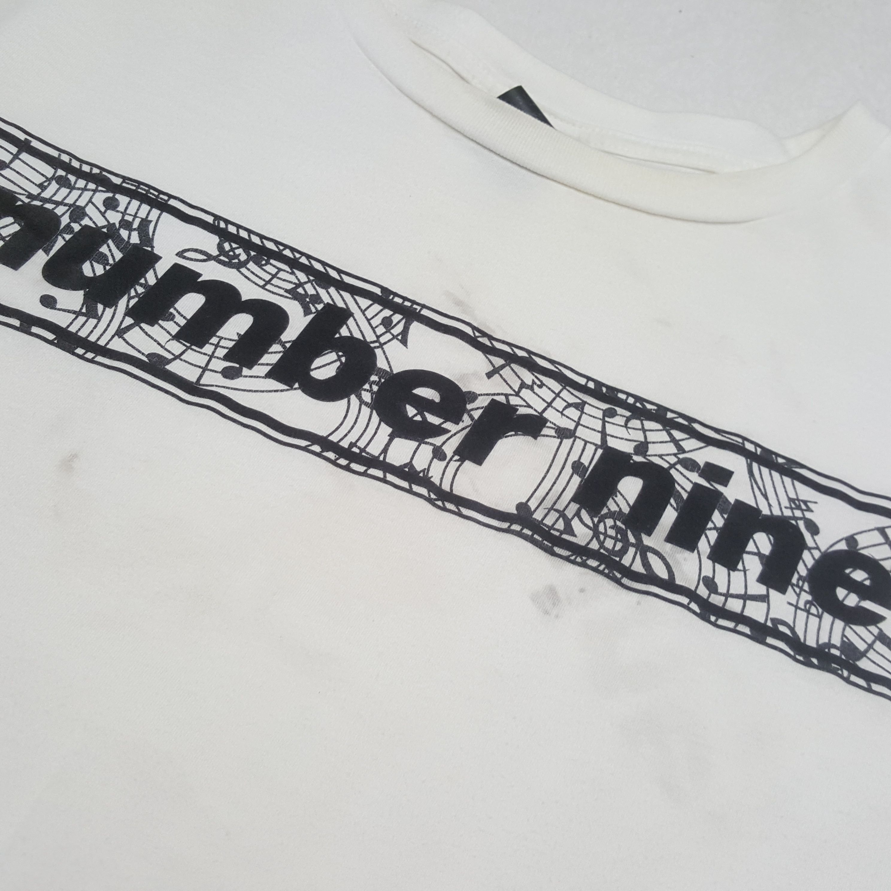 Number (N)ine Number Nine Japanese Brand Designer Tshirt C299N8 Size US M / EU 48-50 / 2 - 6 Thumbnail